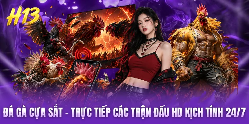 Đá Gà Cựa Sắt - Trực Tiếp Các Trận Đấu HD Kịch Tính 24/7